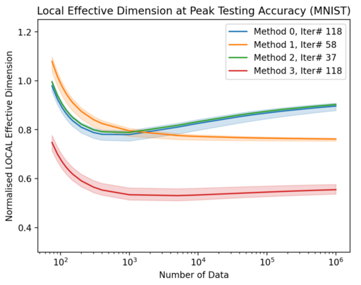 Normalised local effective dimension