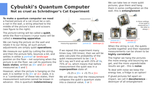 Quantum cat qubits